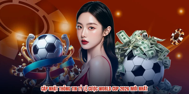 Cập nhật thông tin tỷ lệ cược World Cup 2026 mới nhất