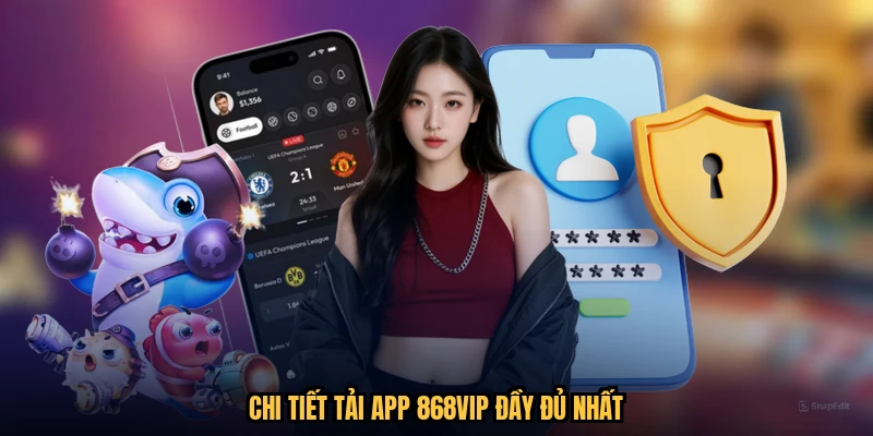 Chi tiết tải app 868VIP đầy đủ nhất