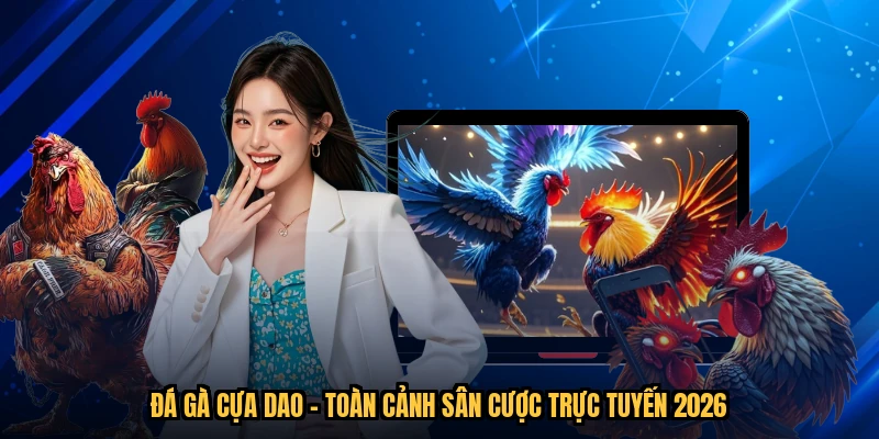 Đá Gà Cựa Dao - Toàn Cảnh Sân Cược Trực Tuyến 2026