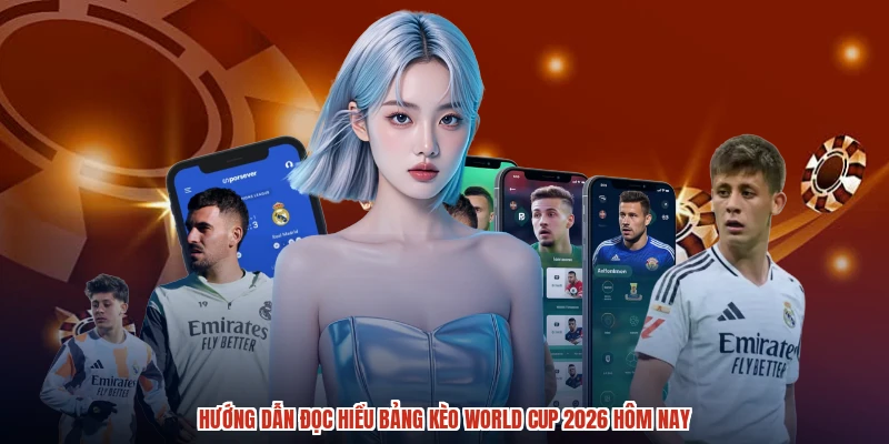 Hướng dẫn đọc hiểu bảng kèo World Cup 2026 hôm nay