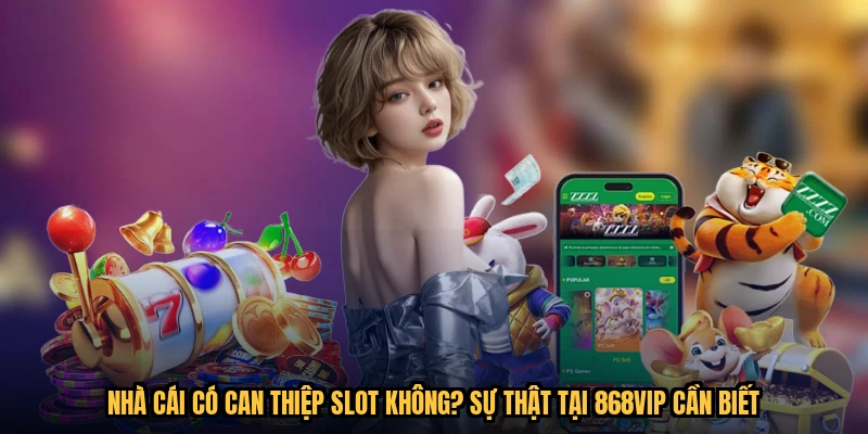 Nhà Cái Có Can Thiệp Slot Không? Sự Thật Tại 868VIP Cần Biết